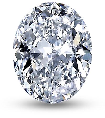 Ovális csiszolású gyémánt
