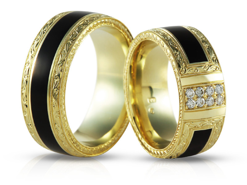 Barocco Enamel - karikagyűrű