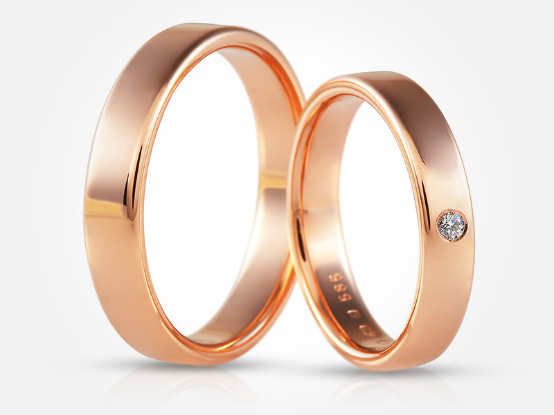 Classic4sno2 wedding ring Affianced Ékszerészet