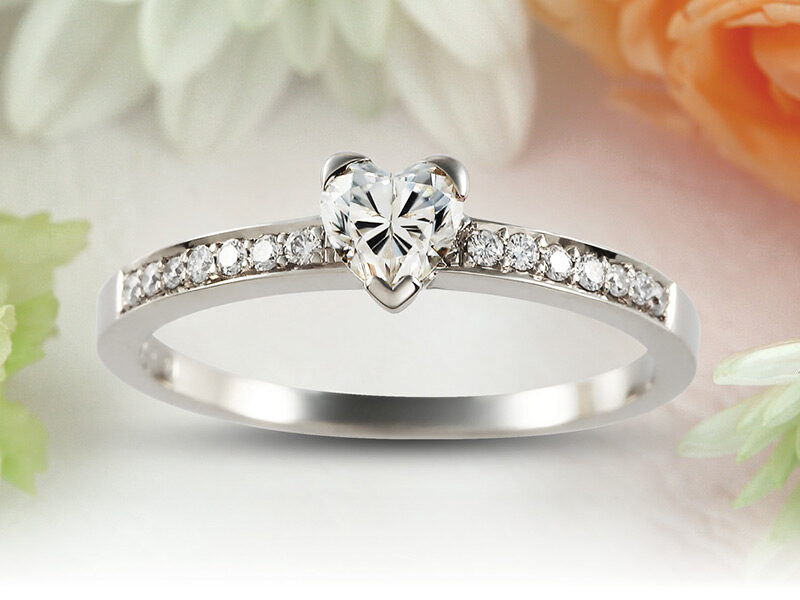 Diamond Heart - eljegyzési gyűrű