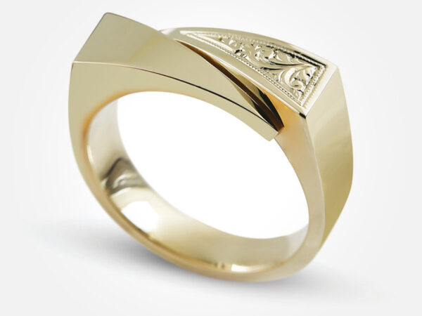 Ardent no2 - férfi pecsétgyűrű