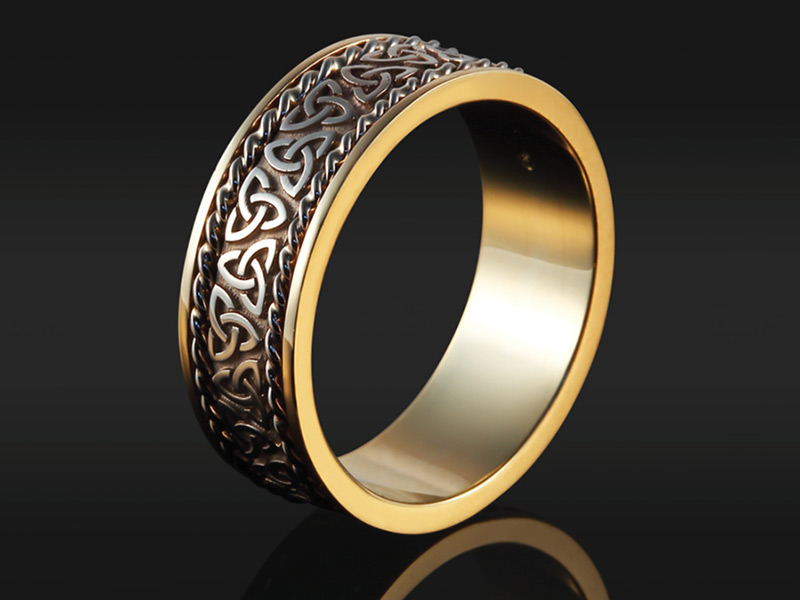Celtic - férfi gyűrű