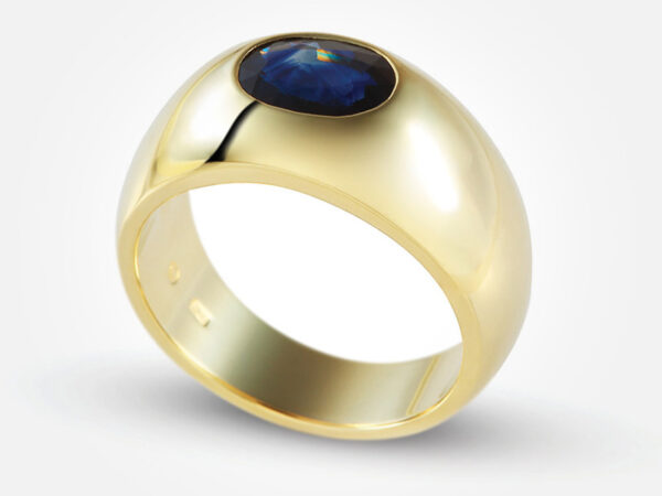 Sapphire Men - pecsétgyűrű