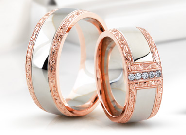 Barocco - arany karikagyűrűk